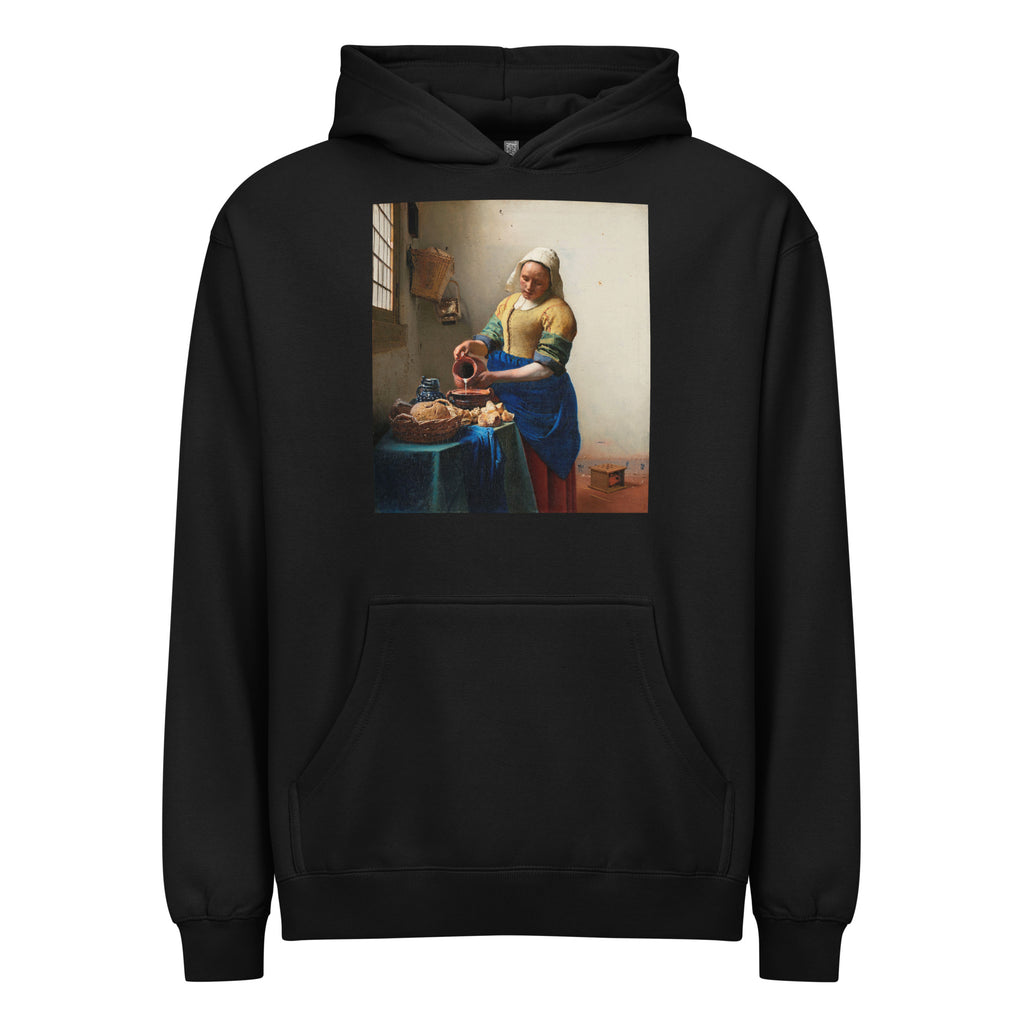 Black Hoodie The Milkmaid Signature