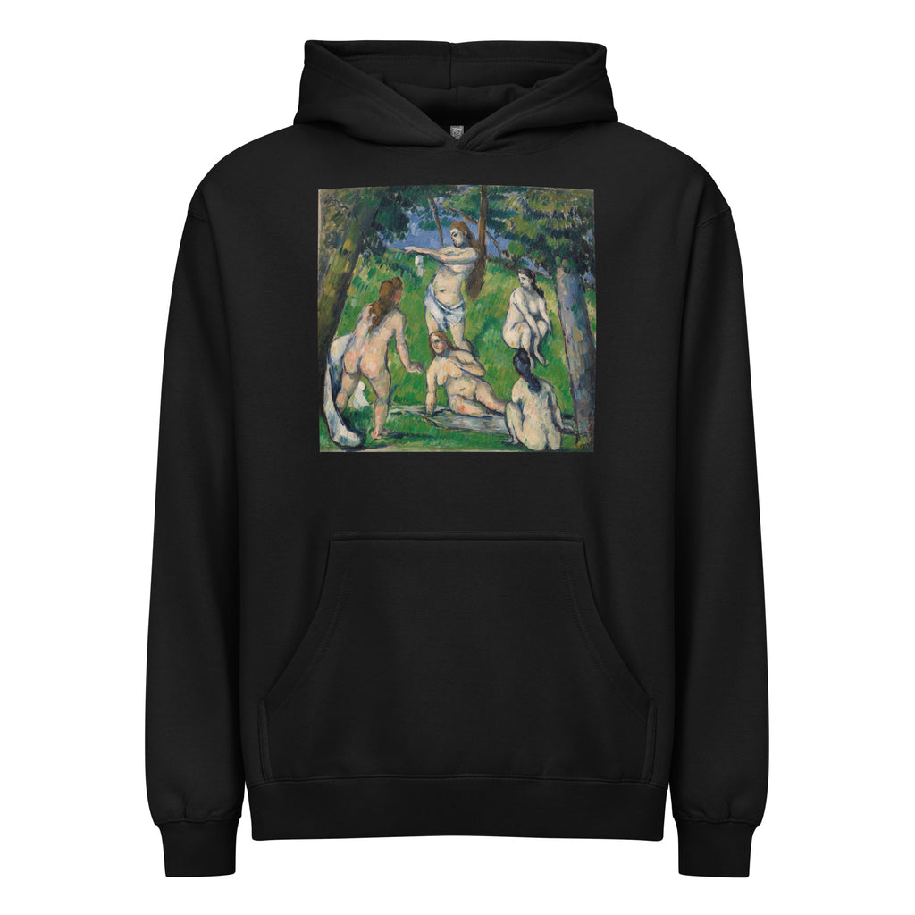Black Hoodie Five Bathers Cinq Baigneuses Signature