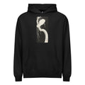 Black Hoodie Heron In Snow Signature