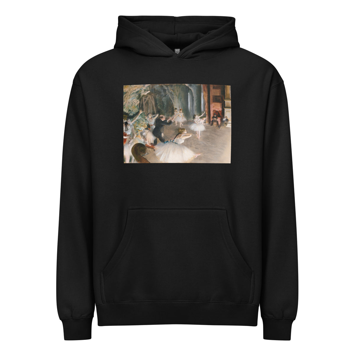 Black Hoodie The Rehearsal Onstage Painting In High Resolution Signature