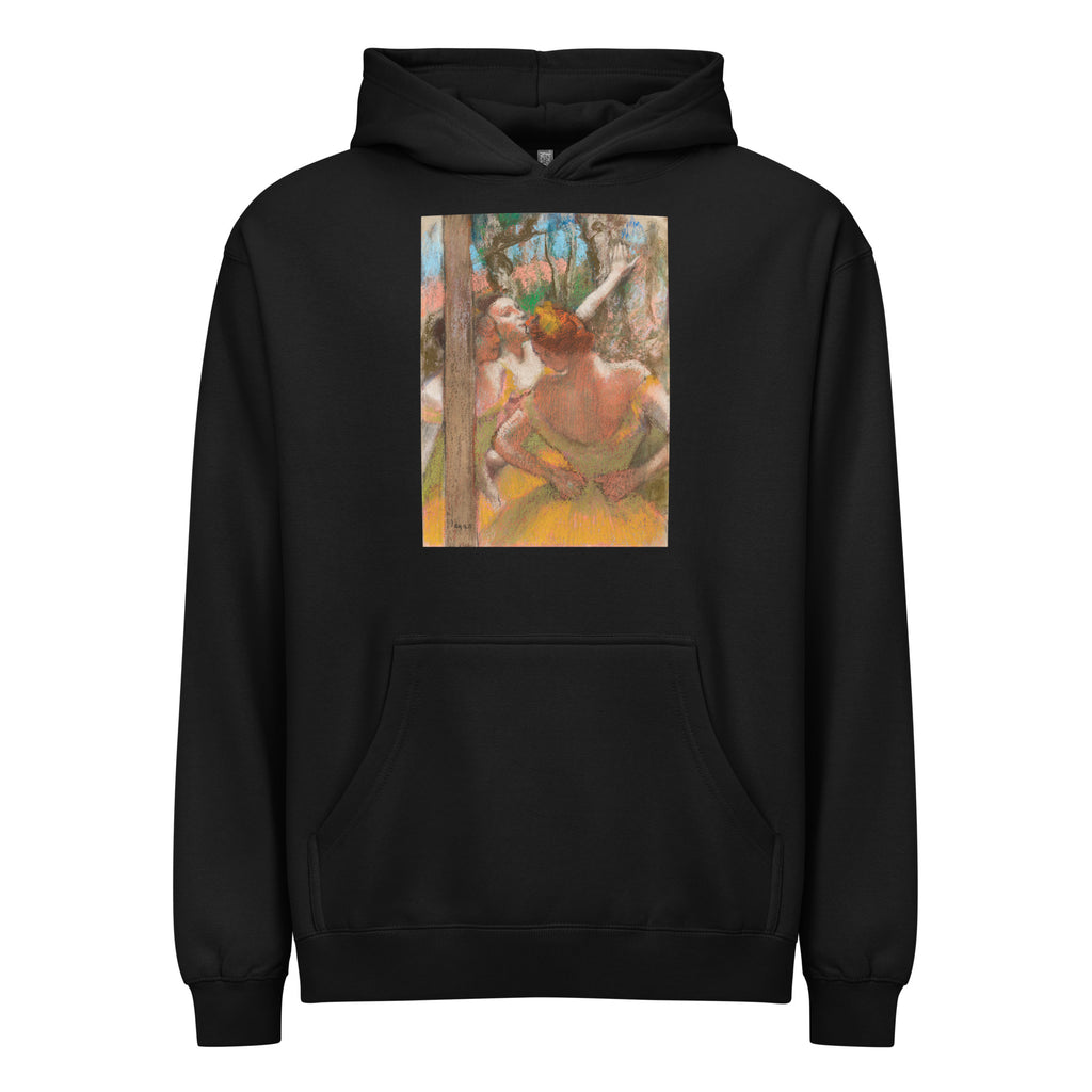 Black Hoodie Dancers Painting In High Resolution Signature