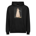 Black Hoodie Young Lady In 1866 Painting In High Resolution Signature