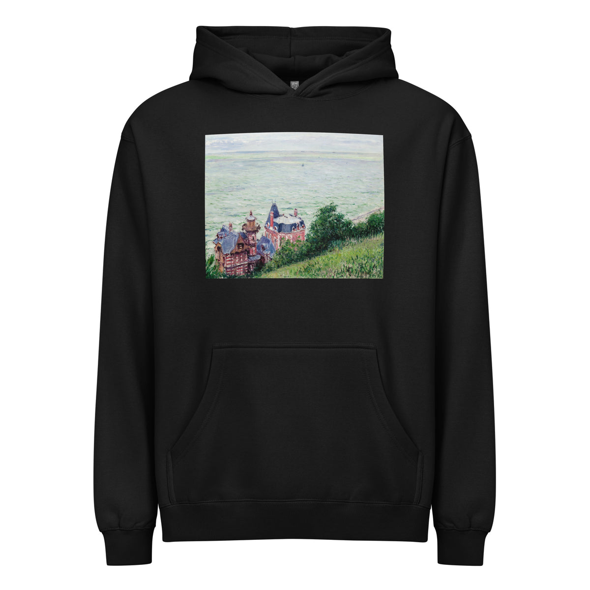 Black Hoodie Villas At Trouville Painting In High Resolution Signature