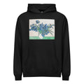 Black Hoodie Vincent Van Gogh S Irises Signature