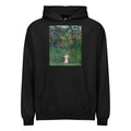 Black Hoodie Woman Walking In An Exotic Forest Femme Se Promenant Dans Une Foret Exotique Signature