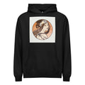 Black Hoodie Stained Glass Fouquet Mucha I Signature