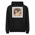 Black Hoodie Stained Glass Fouquet Mucha II Signature