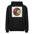 Black Hoodie Stained Glass Fouquet Mucha IV Signature