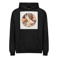 Black Hoodie Stained Glass Fouquet Mucha IX Signature