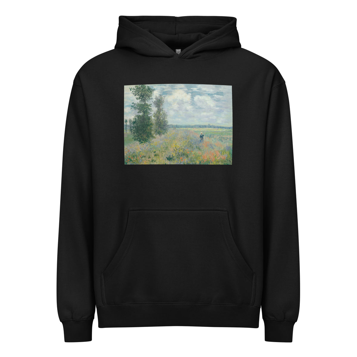 Black Hoodie Poppy Fields Near Argenteuil Signature