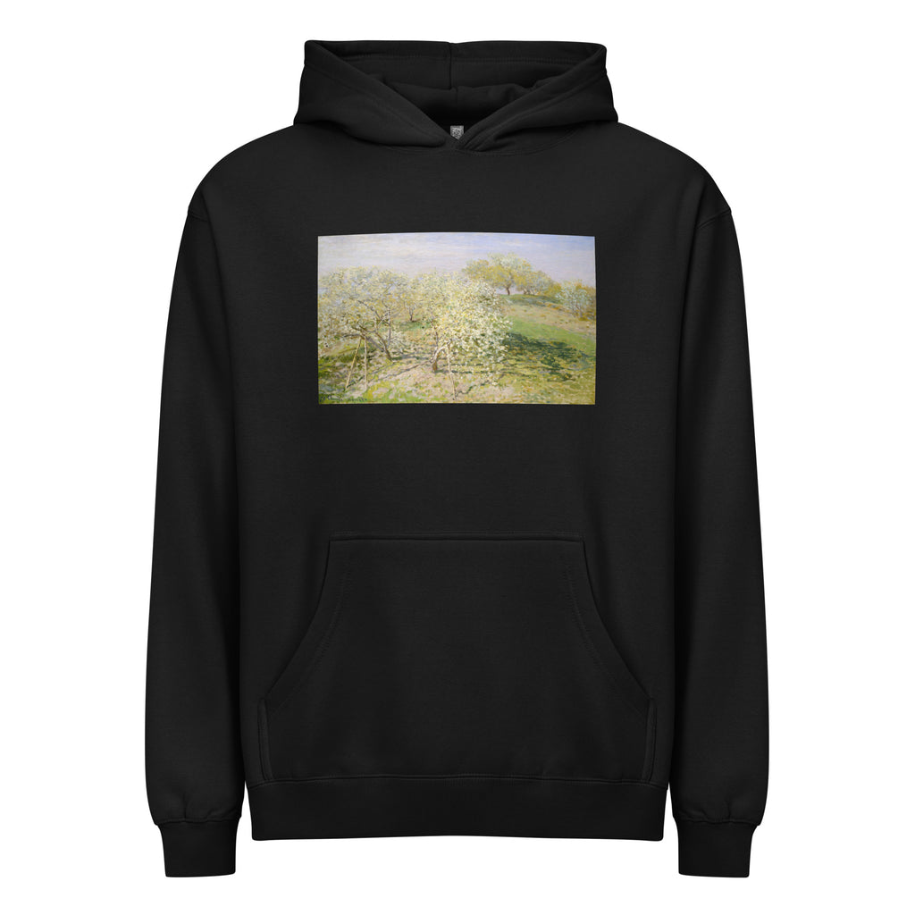 Black Hoodie Spring Fruit Trees In Bloom Signature