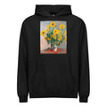 Black Hoodie Bouquet Of Sunflowers Signature