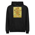 Black Hoodie Vincent Van Gogh S Sunflowers Famous Painting Signature