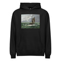 Black Hoodie Claude Monet S Seascape Storm Famous Painting Signature