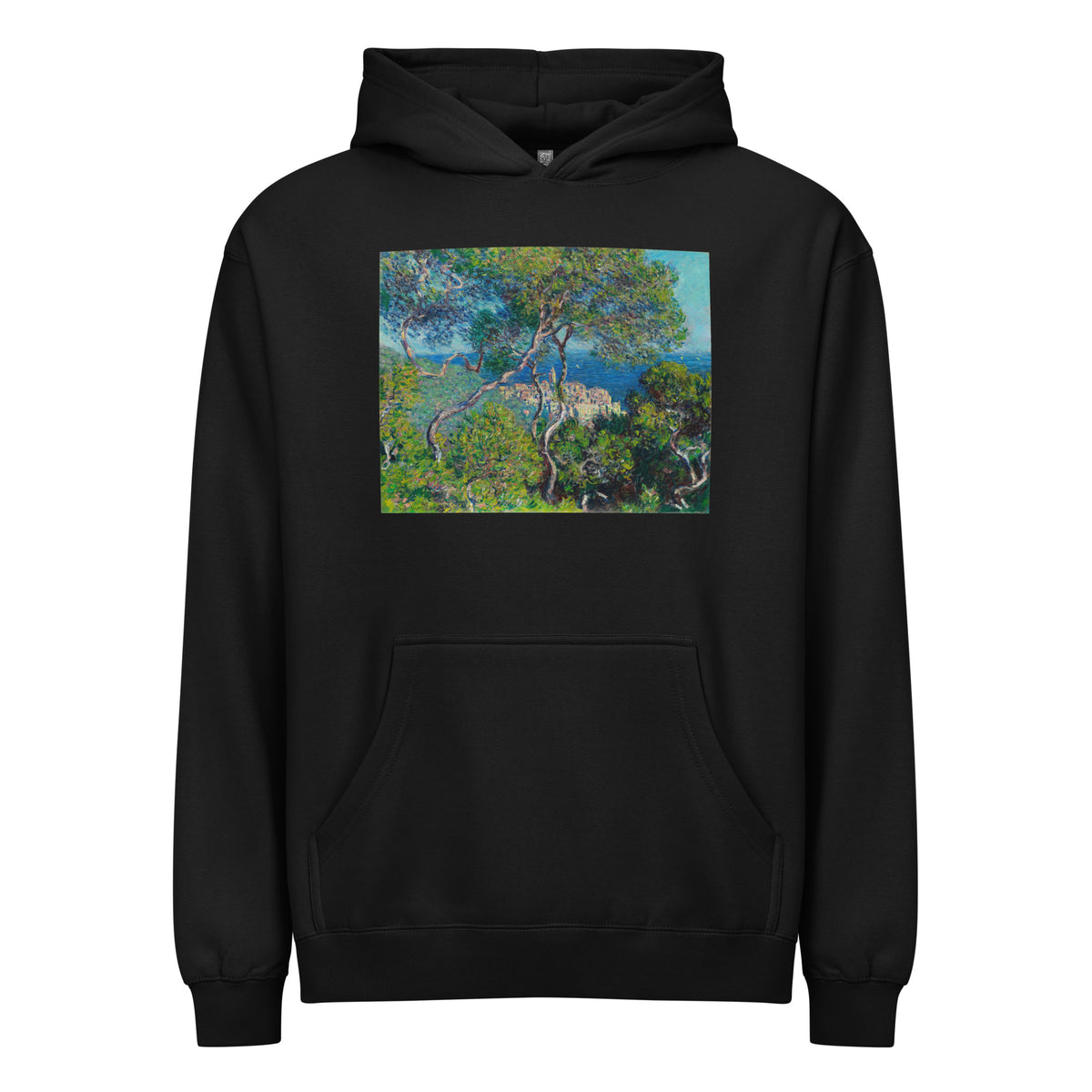 Black Hoodie Bordighera Signature