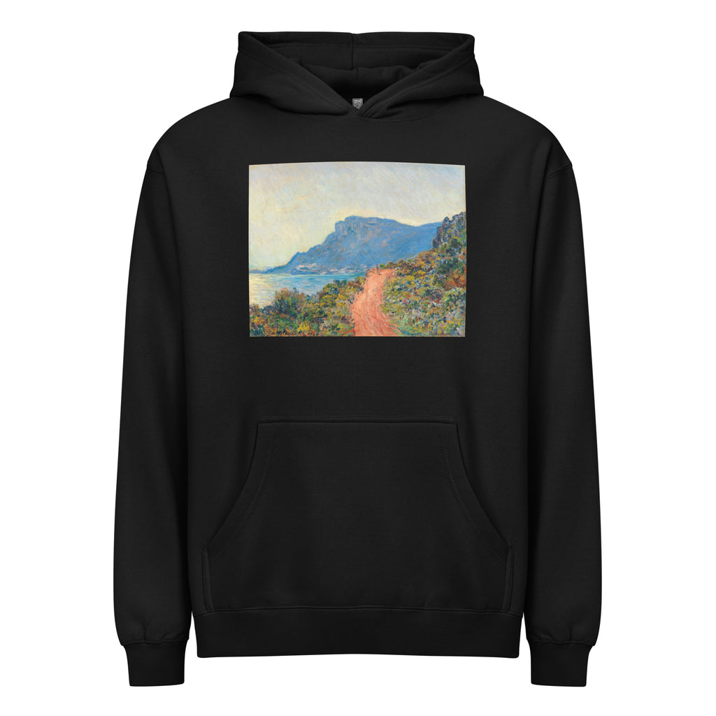 Black Hoodie La Corniche Near Monaco Signature
