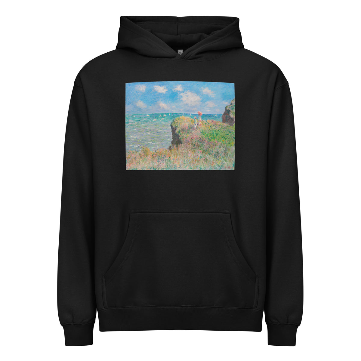 Black Hoodie Cliff Walk At Pourville Signature