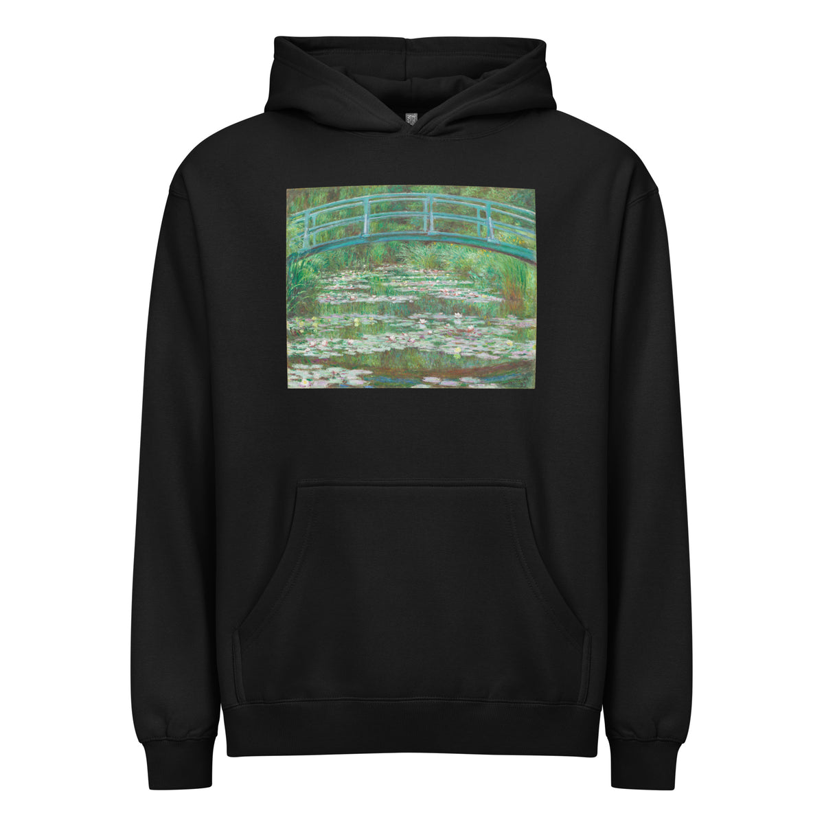 Black Hoodie The Japanese Footbridge Signature