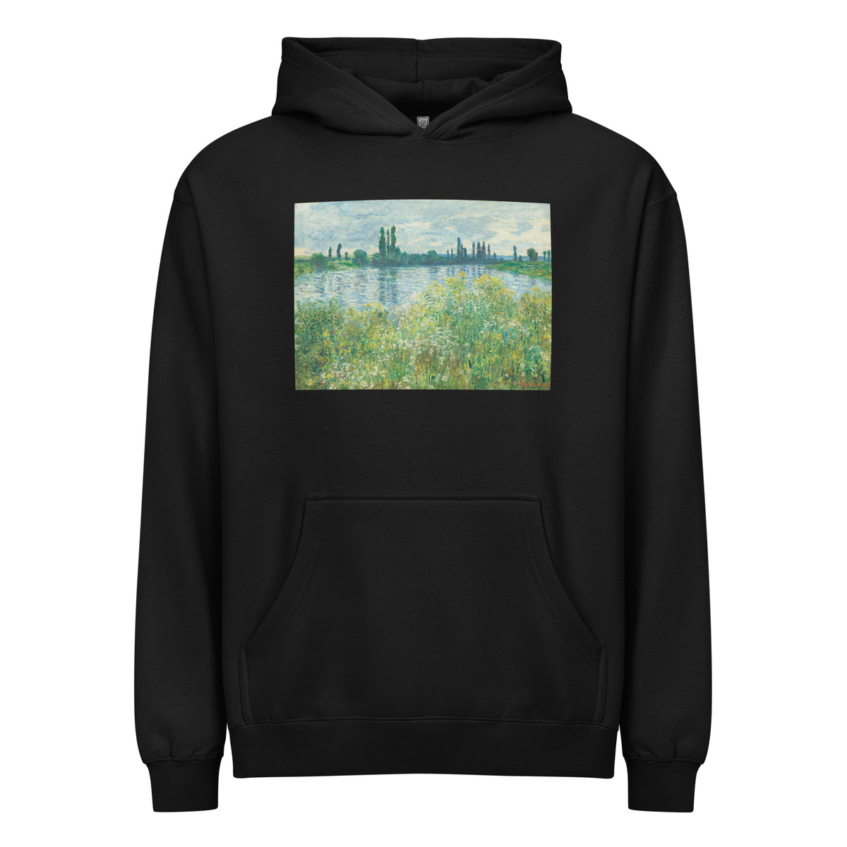 Black Hoodie Banks Of The Seine Vetheuil Signature