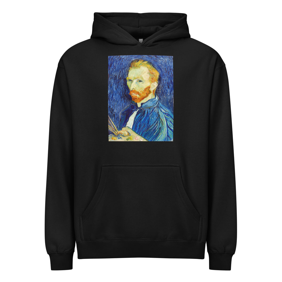 Black Hoodie Self-Portrait Signature
