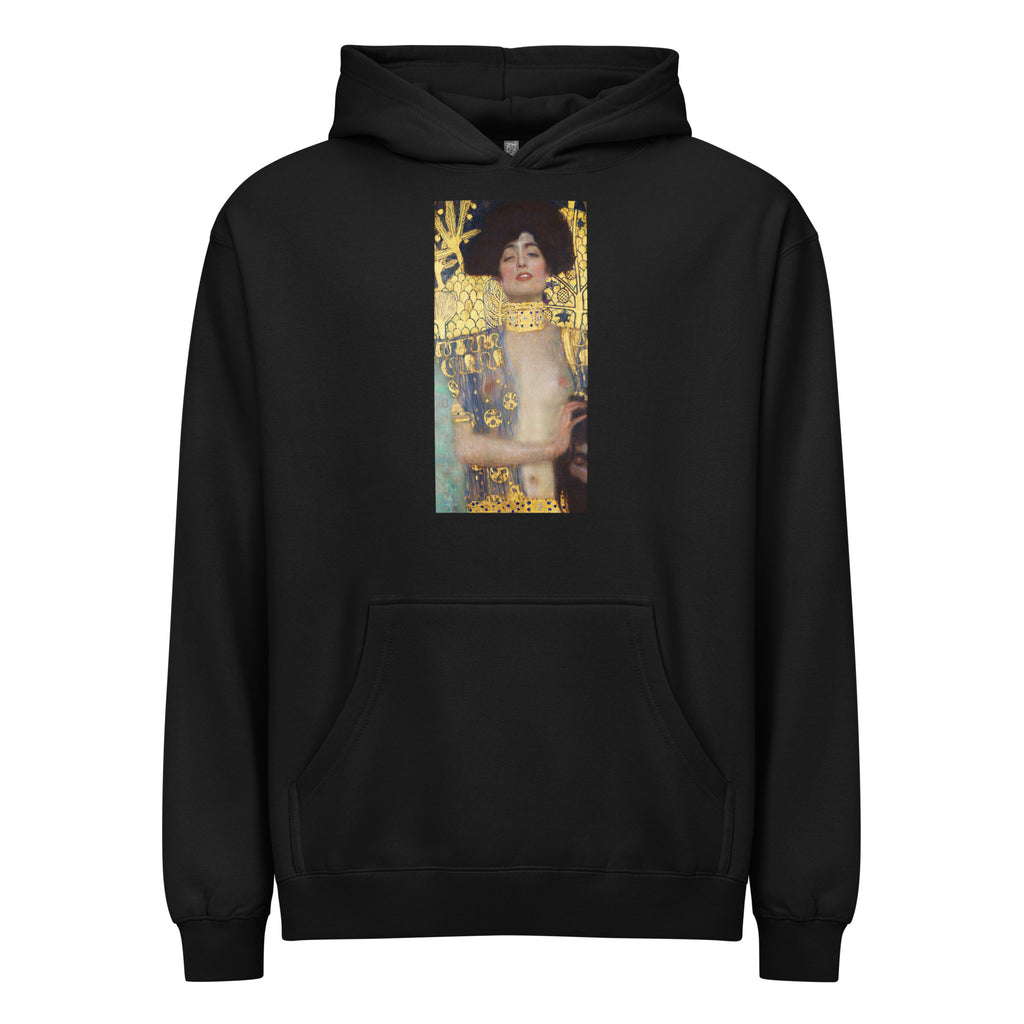 Black Hoodie Gustav Klimt Judith And The Head Of Holofernes Famous Painting Signature