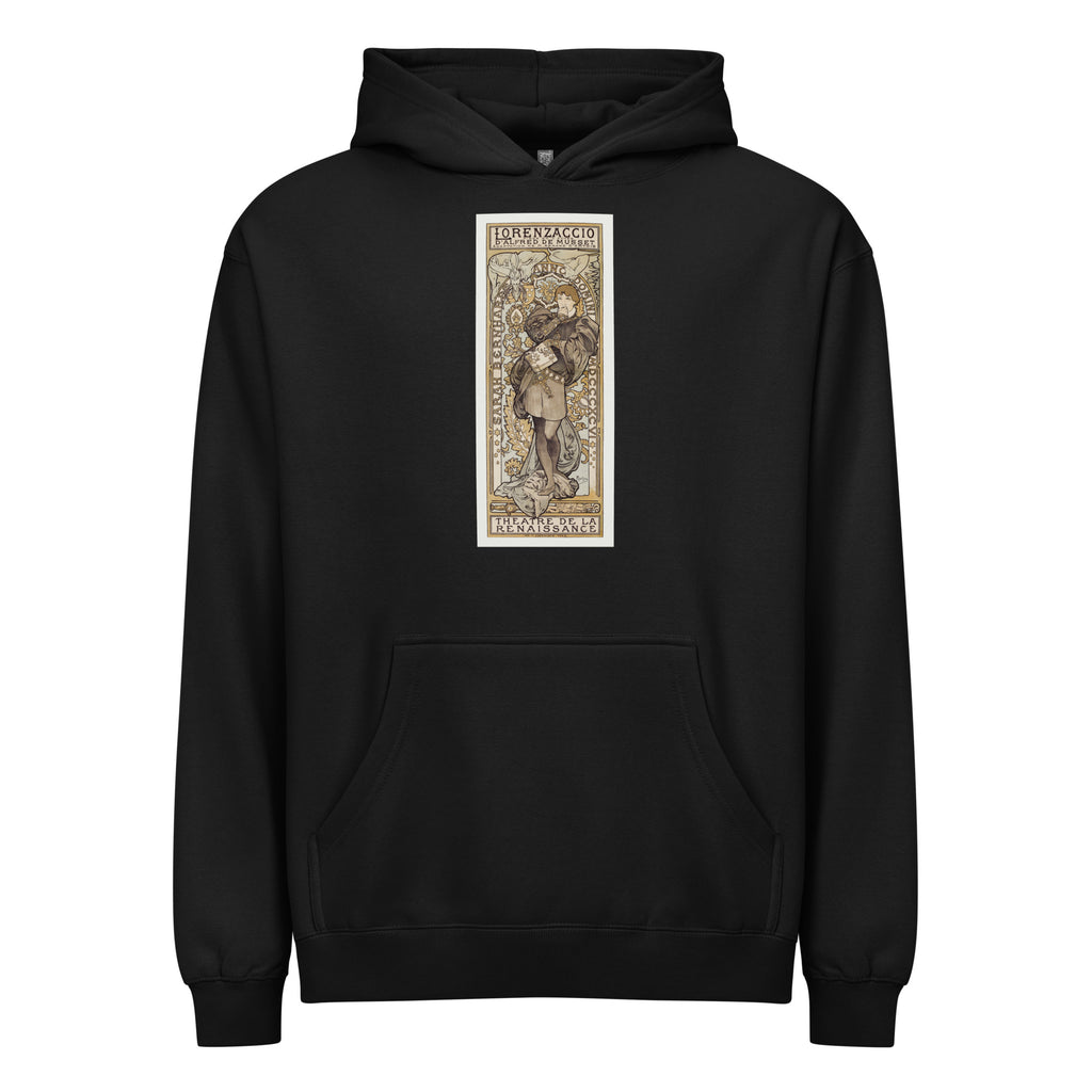 Black Hoodie Lorenzaccio Piece En V Actes D Alfred De Musset Adaptation De M Armand D Artois Theatre De La Renaissance - Alphonse Maria Mucha 1869 Signature