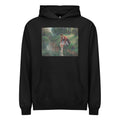 Black Hoodie Woman Bathing Her Feet In A Brook Signature