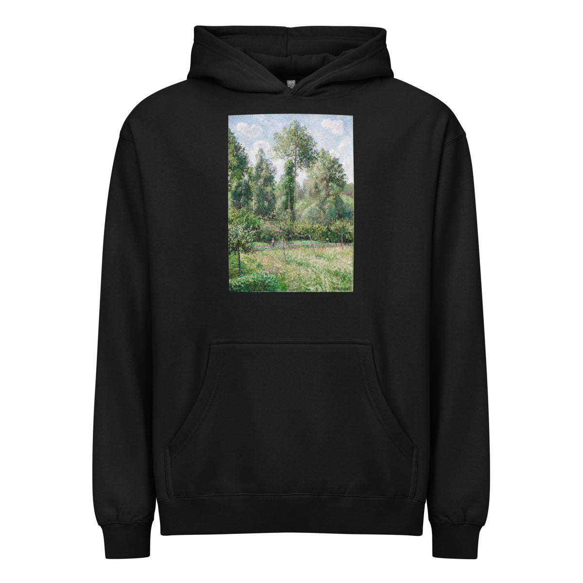 Black Hoodie Poplars Eragny Signature