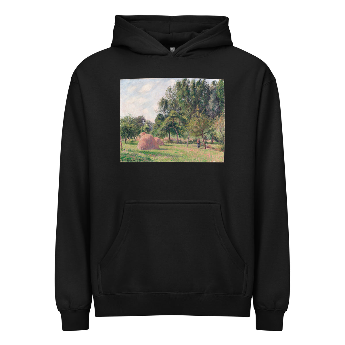 Black Hoodie Haystacks Morning Eragny Signature