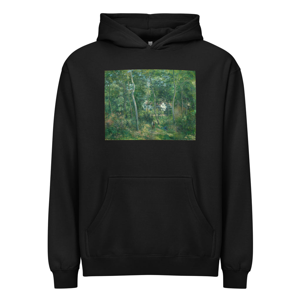 Black Hoodie Edge Of The Woods Near L Hermitage Pontoise Signature