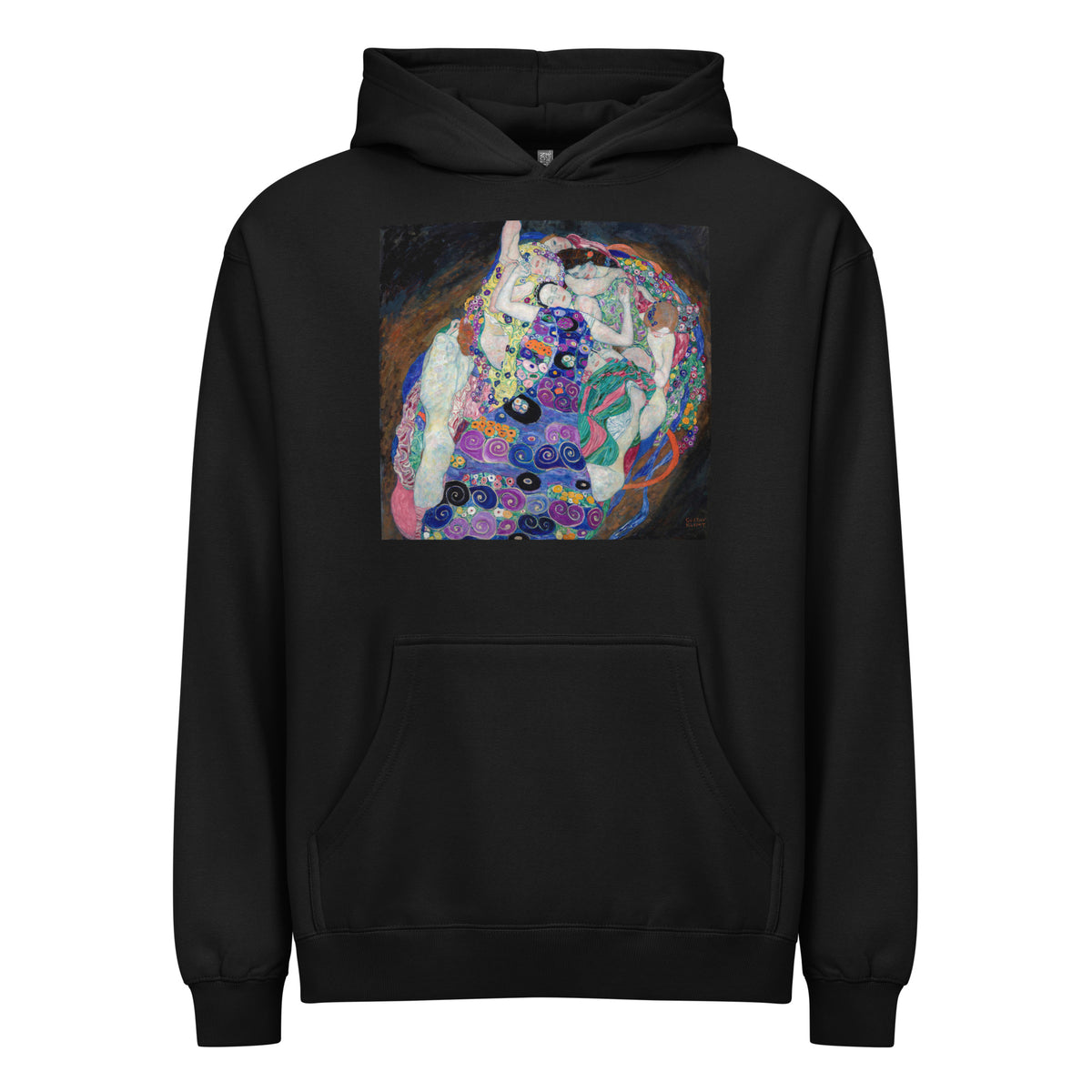 Black Hoodie Gustav Klimt The Virgin Famous Painting Signature