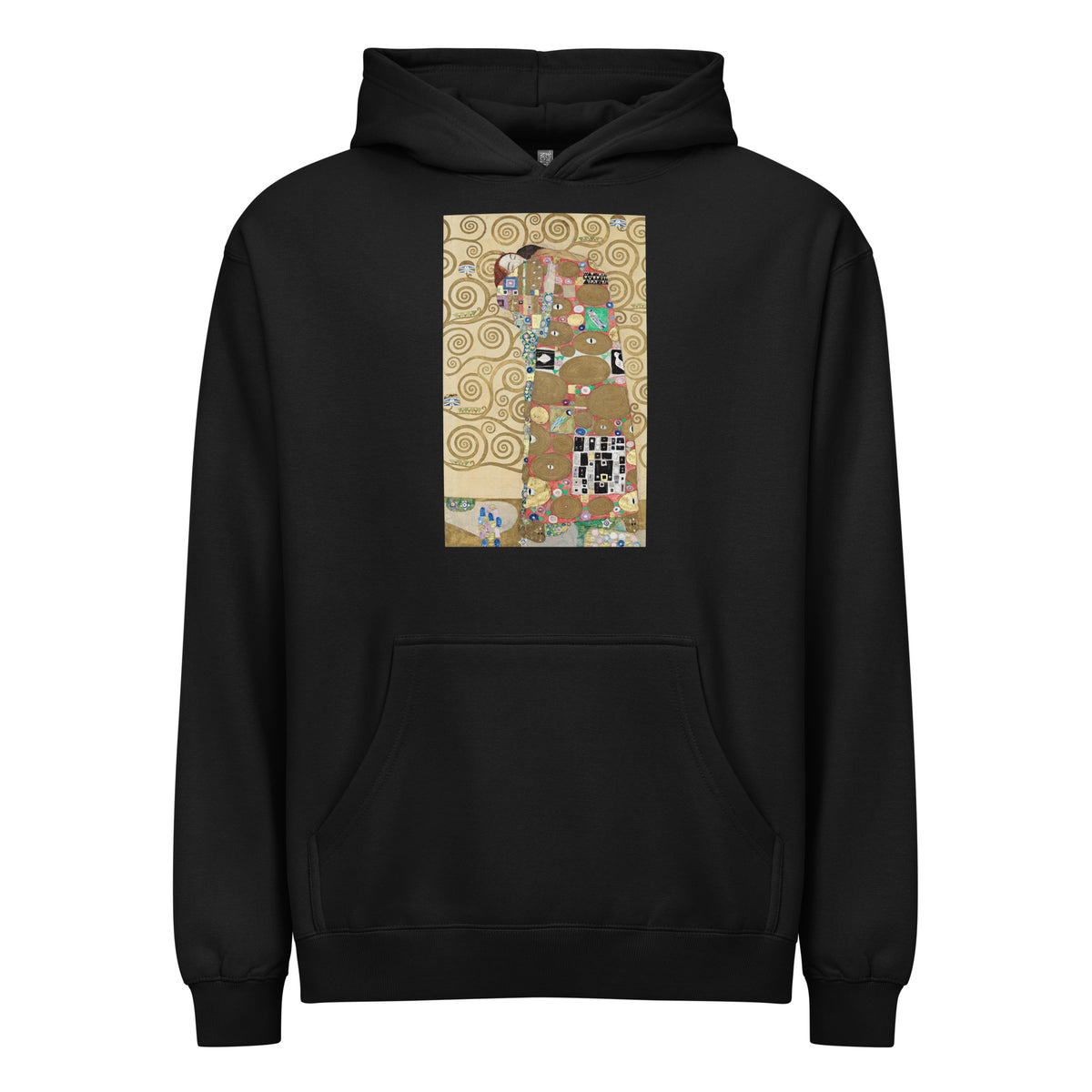 Black Hoodie Gustav Klimt Fulfillment Famous Painting Signature