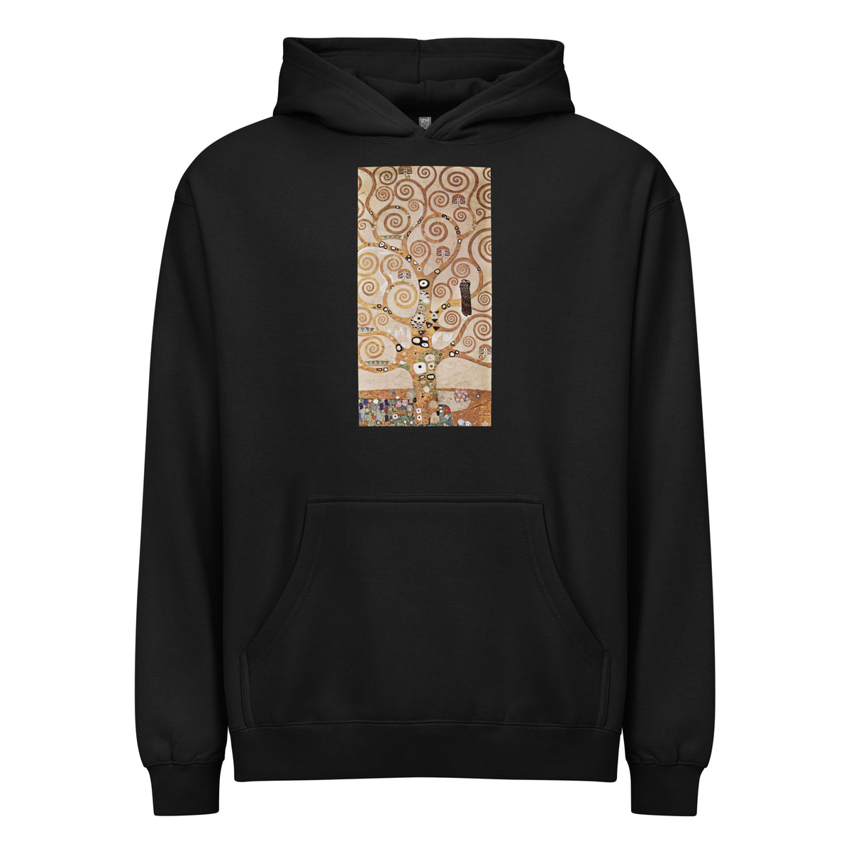 Black Hoodie Gustav Klimt L Arbre De Vie Famous Painting Signature
