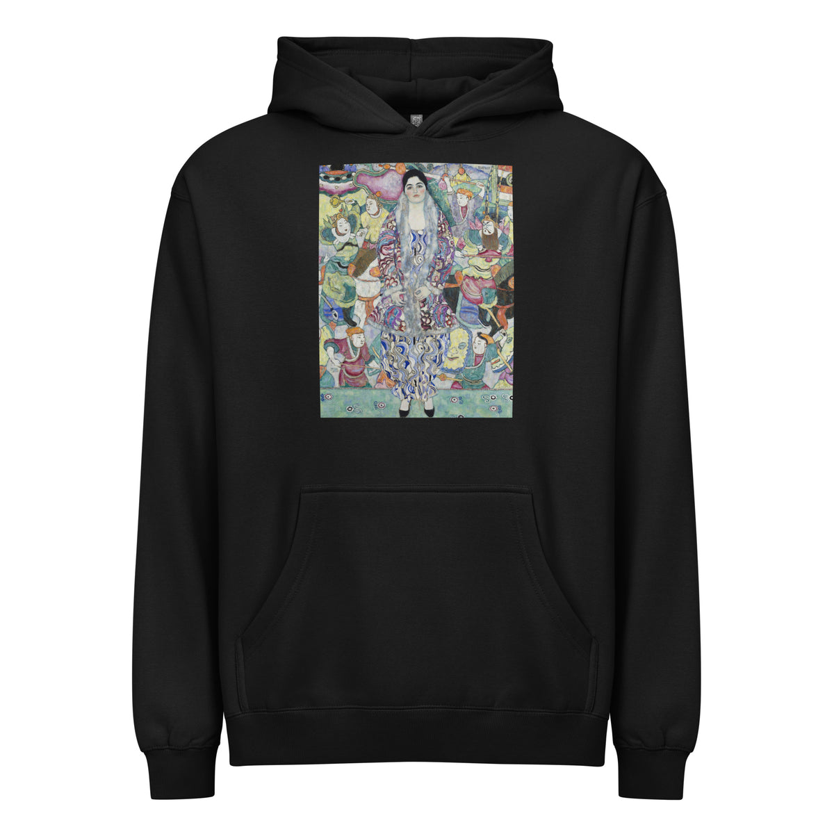 Black Hoodie Gustav Klimt Portrait Of Friederike Maria Beer Famous Painting Signature