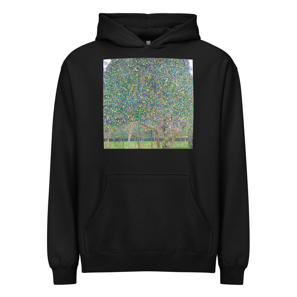 Black Hoodie Gustav Klimt Pear Tree Famous Painting Signature