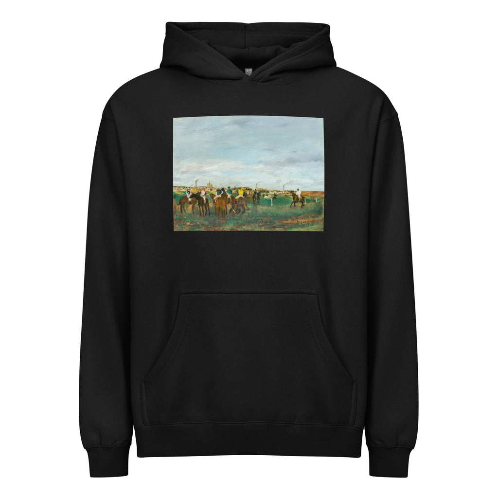 Black Hoodie The Races Signature