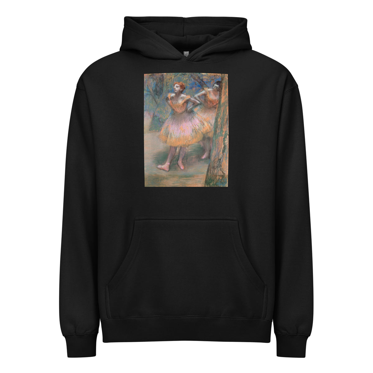 Black Hoodie Two Dancers Signature