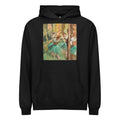 Black Hoodie Dancers Pink And Green Signature