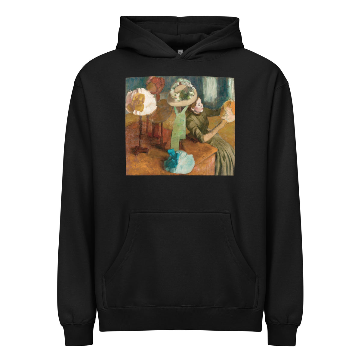 Black Hoodie The Millinery Shop Signature