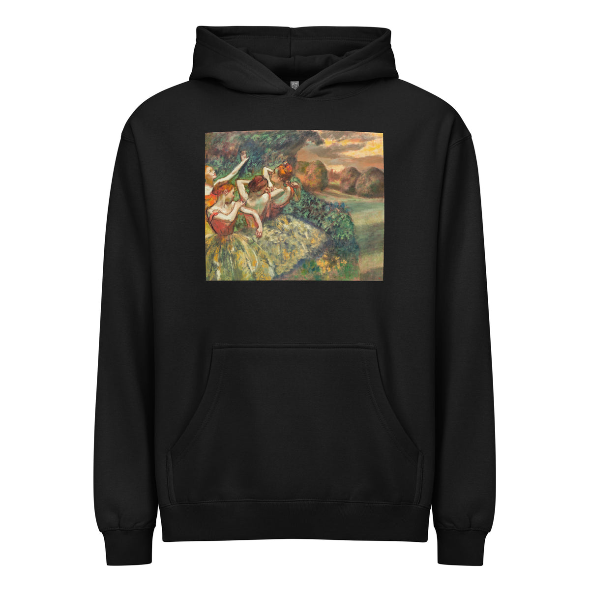 Black Hoodie Four Dancers Signature