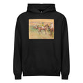 Black Hoodie Race Horses Signature