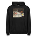Black Hoodie Fish Still Life Signature