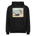 Black Hoodie On The Beach Signature