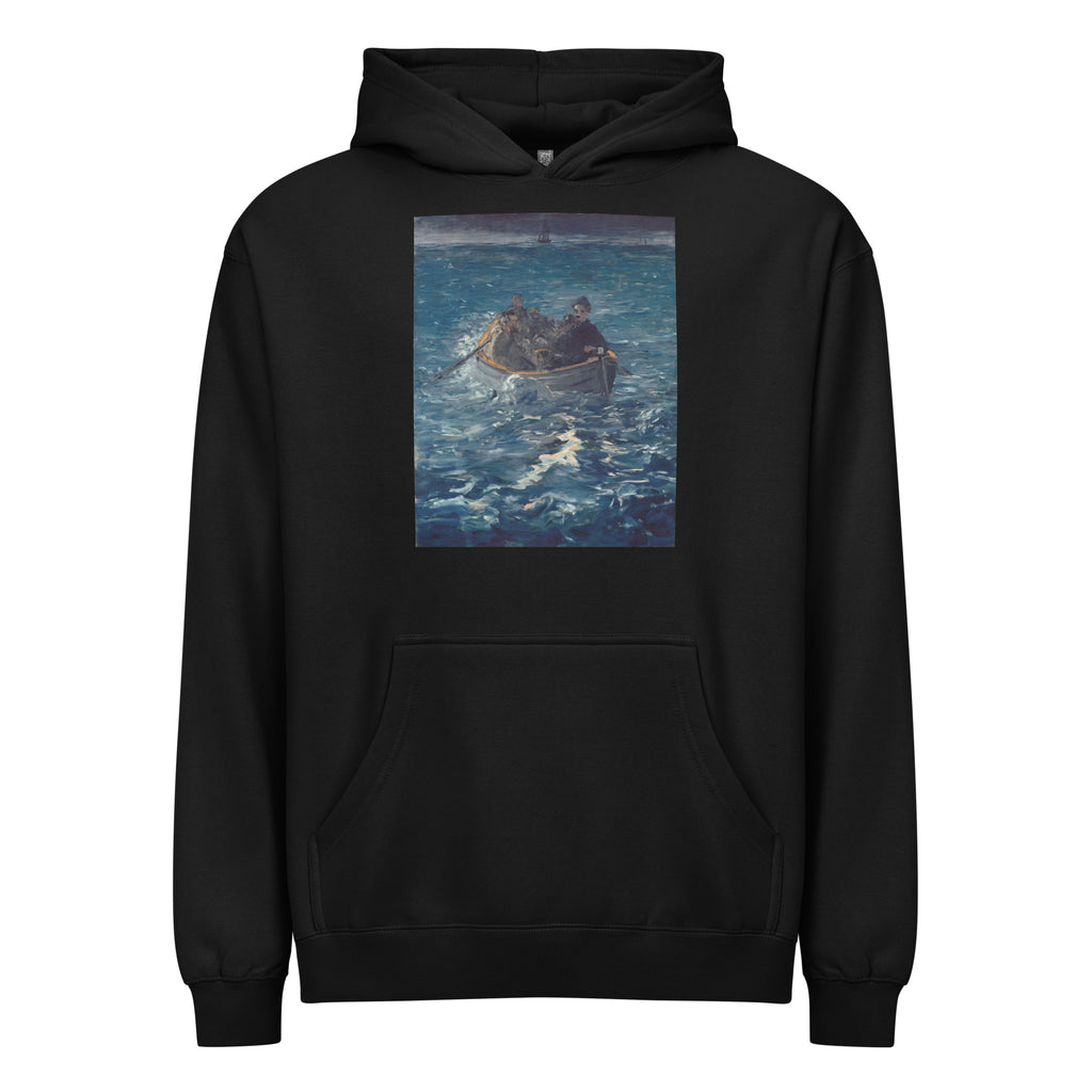 Black Hoodie The Escape Of Rochefort Edouard Manet 1881 Signature