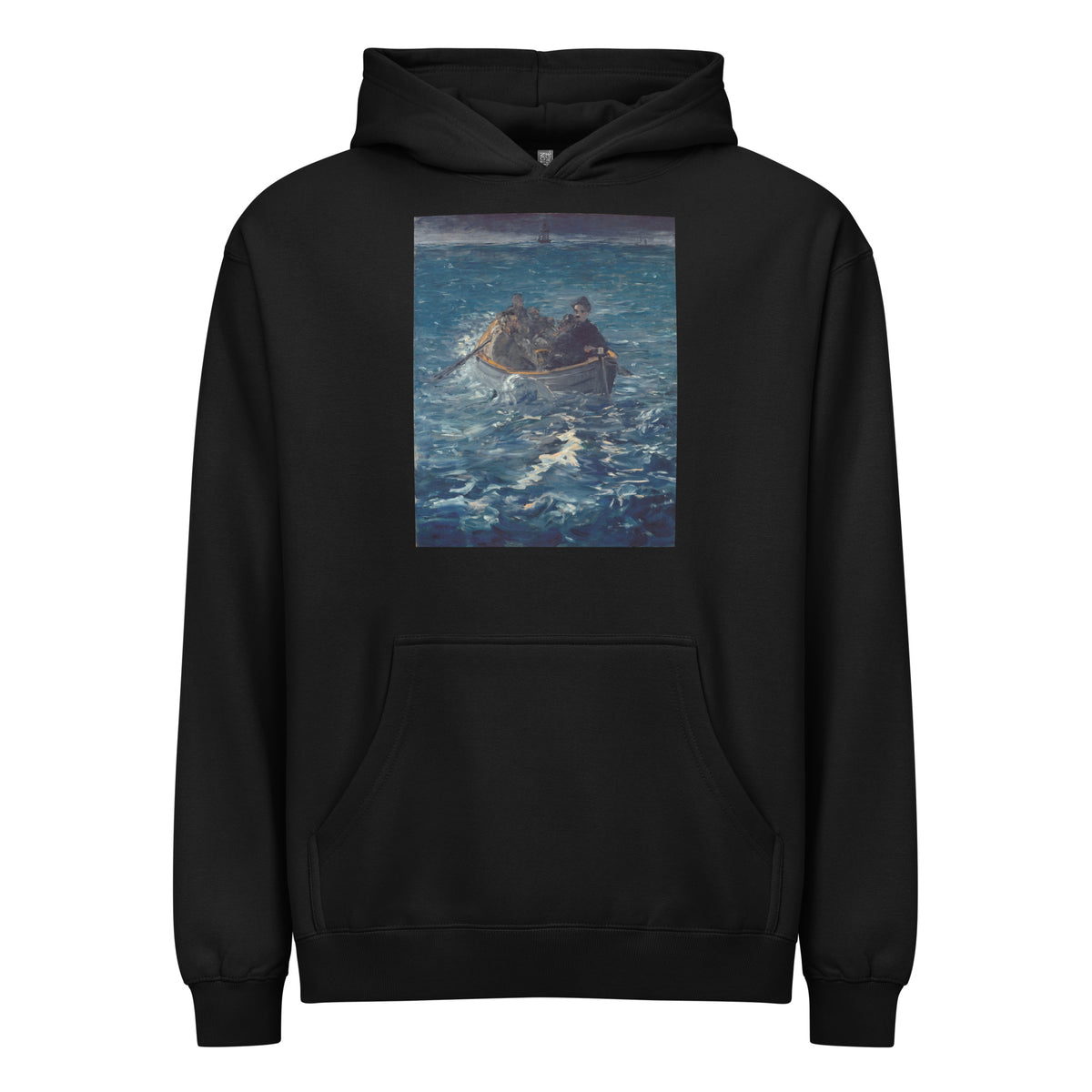 Black Hoodie The Escape Of Rochefort Edouard Manet 1881 Signature