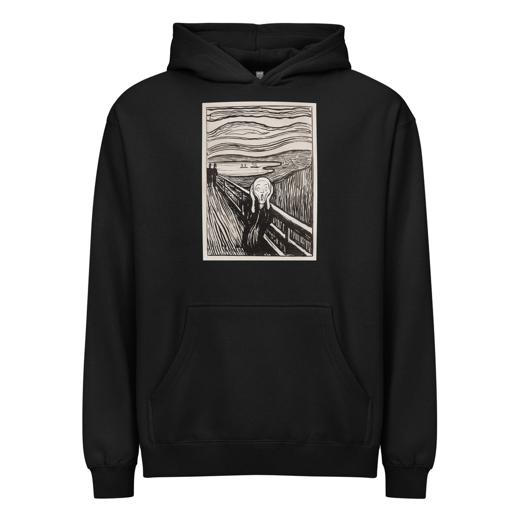 Black Hoodie The Scream Signature