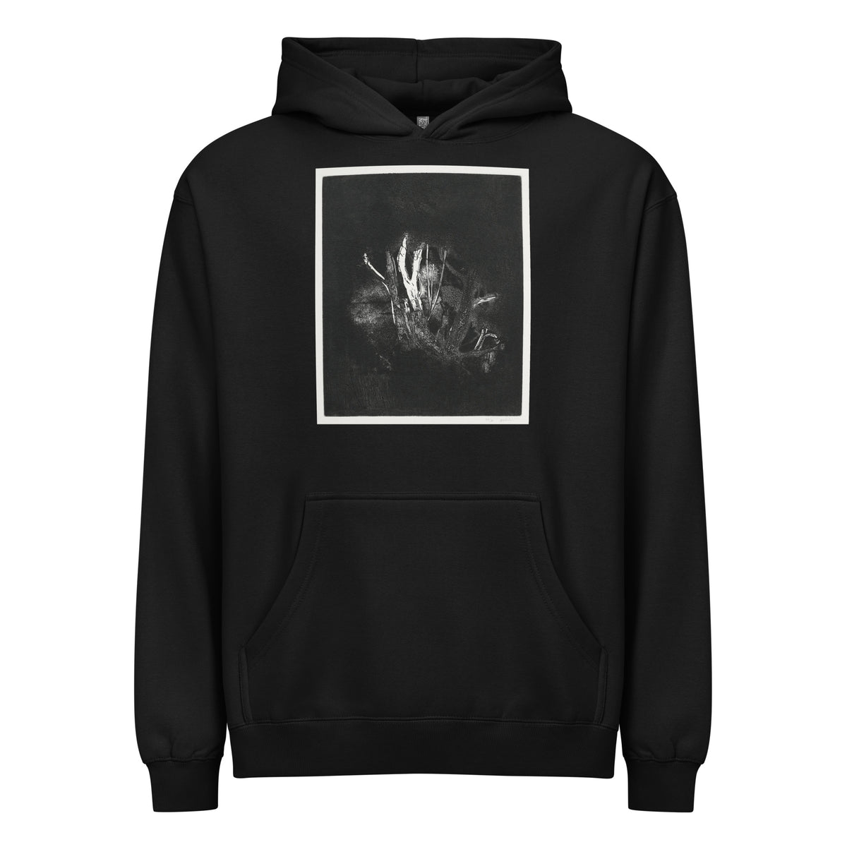 Black Hoodie Omega Eyes Signature