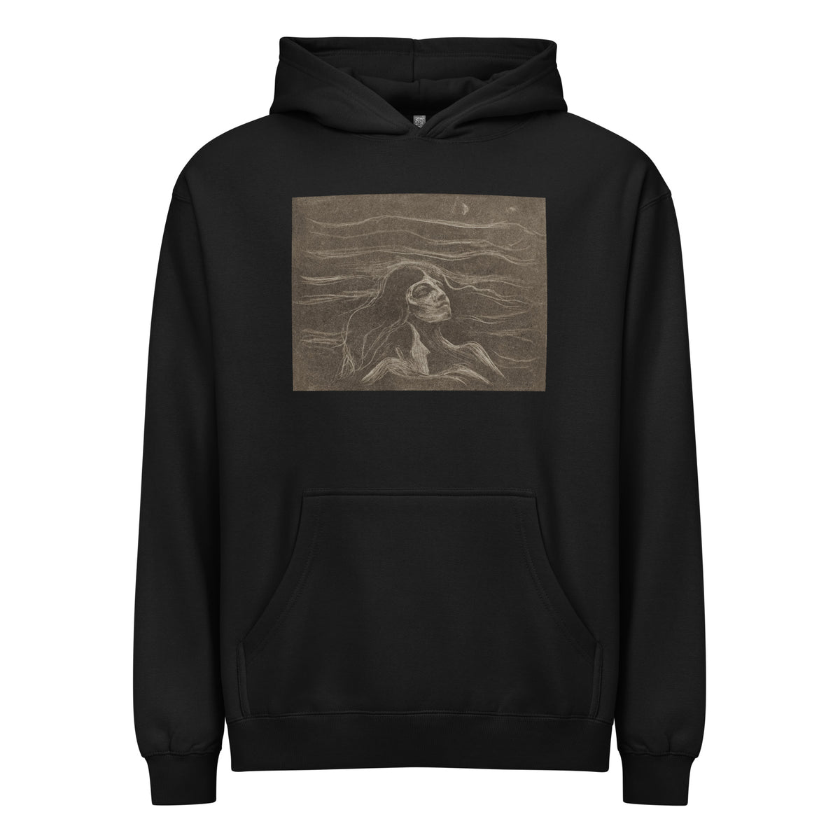 Black Hoodie On The Waves Of Love Signature