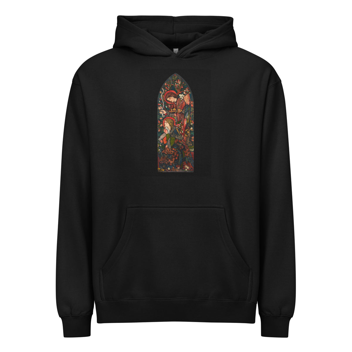 Black Hoodie The Annunciation Signature