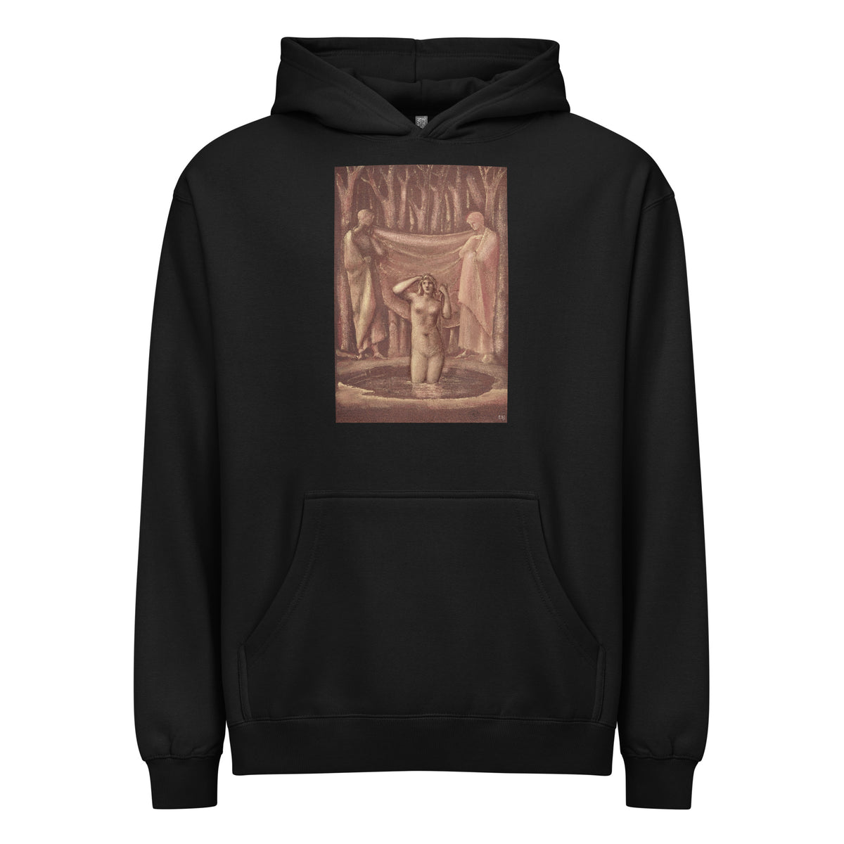 Black Hoodie Bath Of Venus 1890s Signature